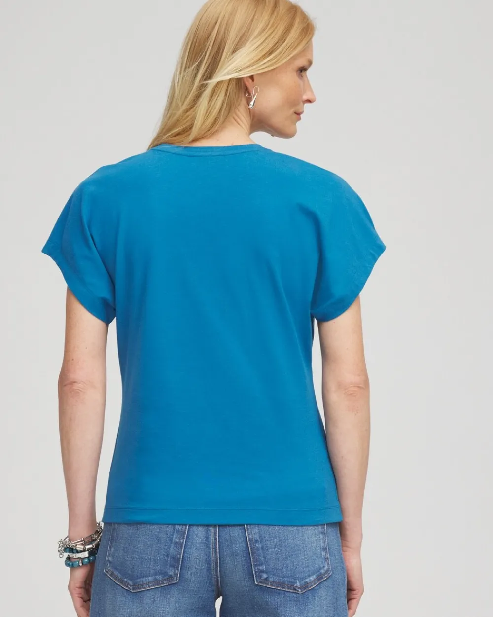 New Bat Wing Sleeve Tee Tops