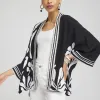 Cheap & White Floral Kimono Tops