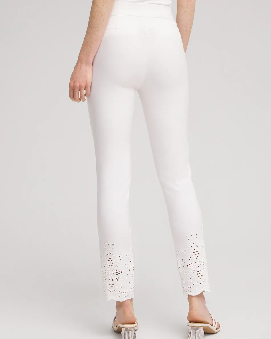 Best Sale Brigitte Eyelet Ankle Pants Pants