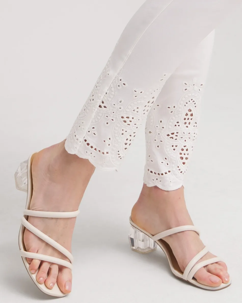 Best Sale Brigitte Eyelet Ankle Pants Pants