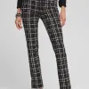 New Brigitte Plaid Slim Pants Pants