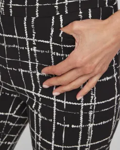 New Brigitte Plaid Slim Pants Pants
