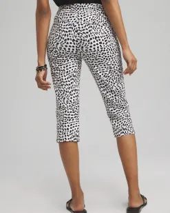 Flash Sale Brigitte Square Print Capris Pants