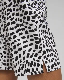 Flash Sale Brigitte Square Print Capris Pants