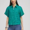Sale Burnout Short Sleeve Shirt Tops