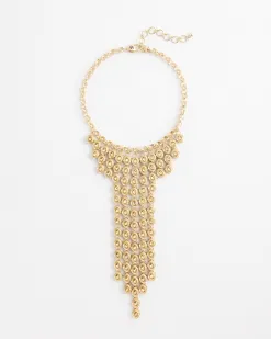Hot Cascading Tone Statement Necklace Necklaces