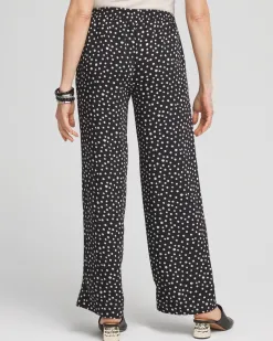 Best Sale Dot Soft Cropped Pants Pants