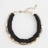 Cheap Embellished Braided Collar Necklace Necklaces