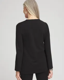 Shop Embellished Ponte Tunic Tops