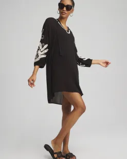 Discount Embroidered Coverup Dress Swim