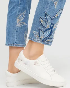 Cheap Embroidered Sneakers Shoes