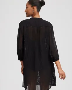 Store Embroidered Swim Dress Coverup Swim