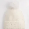 Discount Faux Pearl Cashmere Blend Pom Pom Hat Cold Weather Accessories | Hats