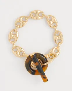 Best Sale Faux Tort Toggle Bracelet Bracelet Stacking