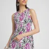 Sale Floral Button Detail Tunic Tops