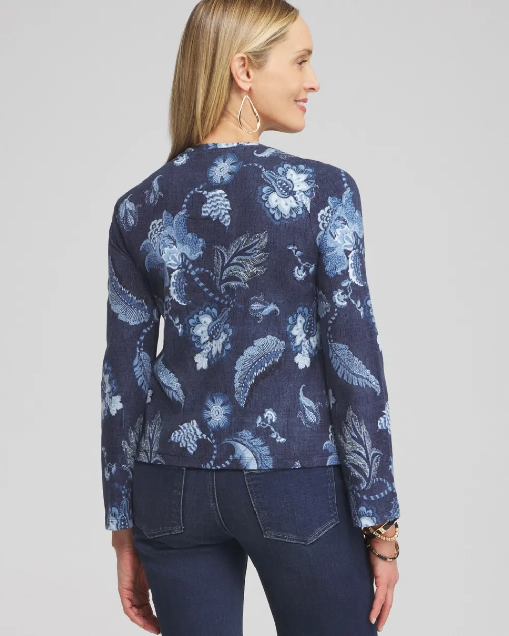 Fashion Floral Long Sleeve Tee Tops