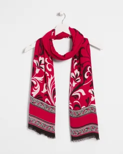 Shop Floral Swirl Scarf Scarves