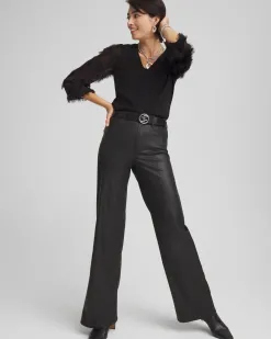 Cheap Fringe Sleeve Ponte Top Tops
