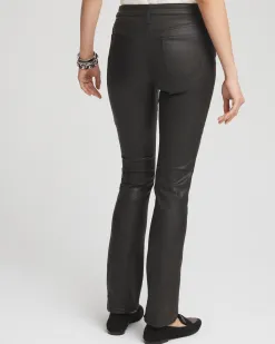 Sale Girlfriend Coated Slim Leg Jeans Jeans & Denim