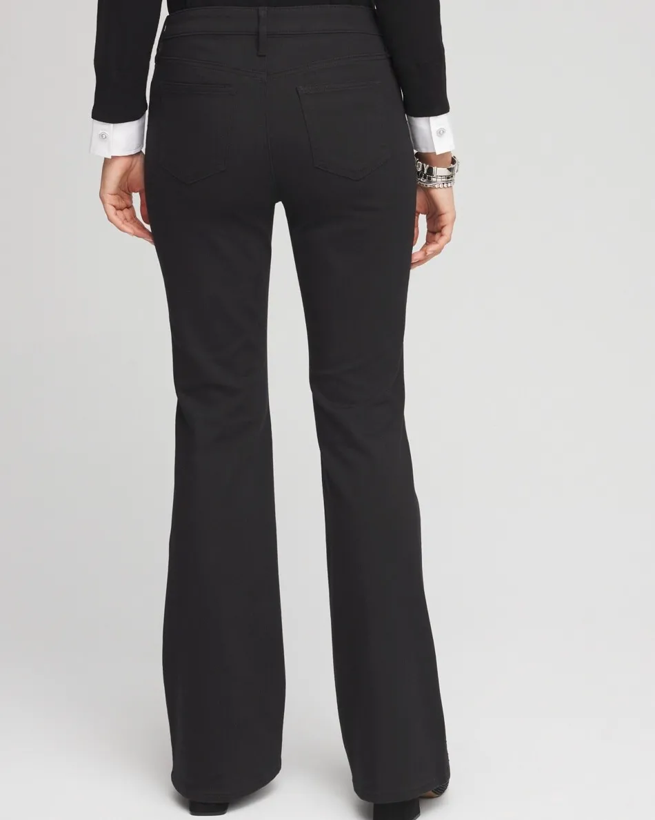 Discount Girlfriend Embellished Flare Jeans Jeans & Denim