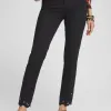 Discount Girlfriend Floral Cutout Ankle Jeans Jeans & Denim