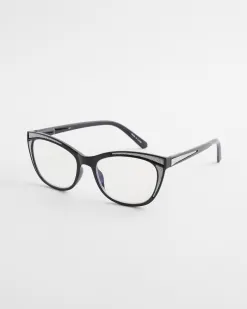 Outlet Glitter Cateye Readers Eyewear