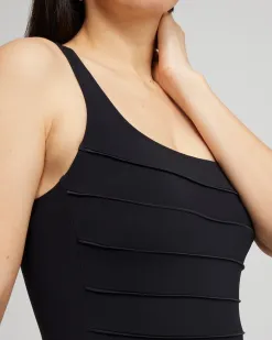Best Gottex One Shoulder One Piece Swimsuit Swim