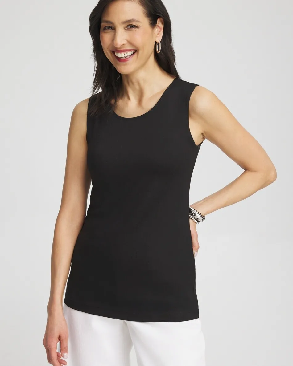 Cheap High Neck Microfiber Tank Tops