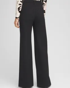 Sale High Rise Wide Leg Ponte Pants Pants