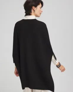 Discount High-Low Sweater Poncho Tops | Ponchos & Ruanas