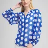 Shop Ikat Dots Blouse Tops