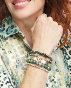 Outlet Jade Beaded Charm Bracelet Bracelets | Bracelet Stacking