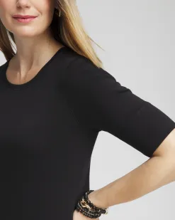 Clearance Jewel Neck Tee Tops