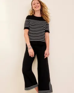 Store Juliet Artisanal Wide Leg Cropped Pants Pants