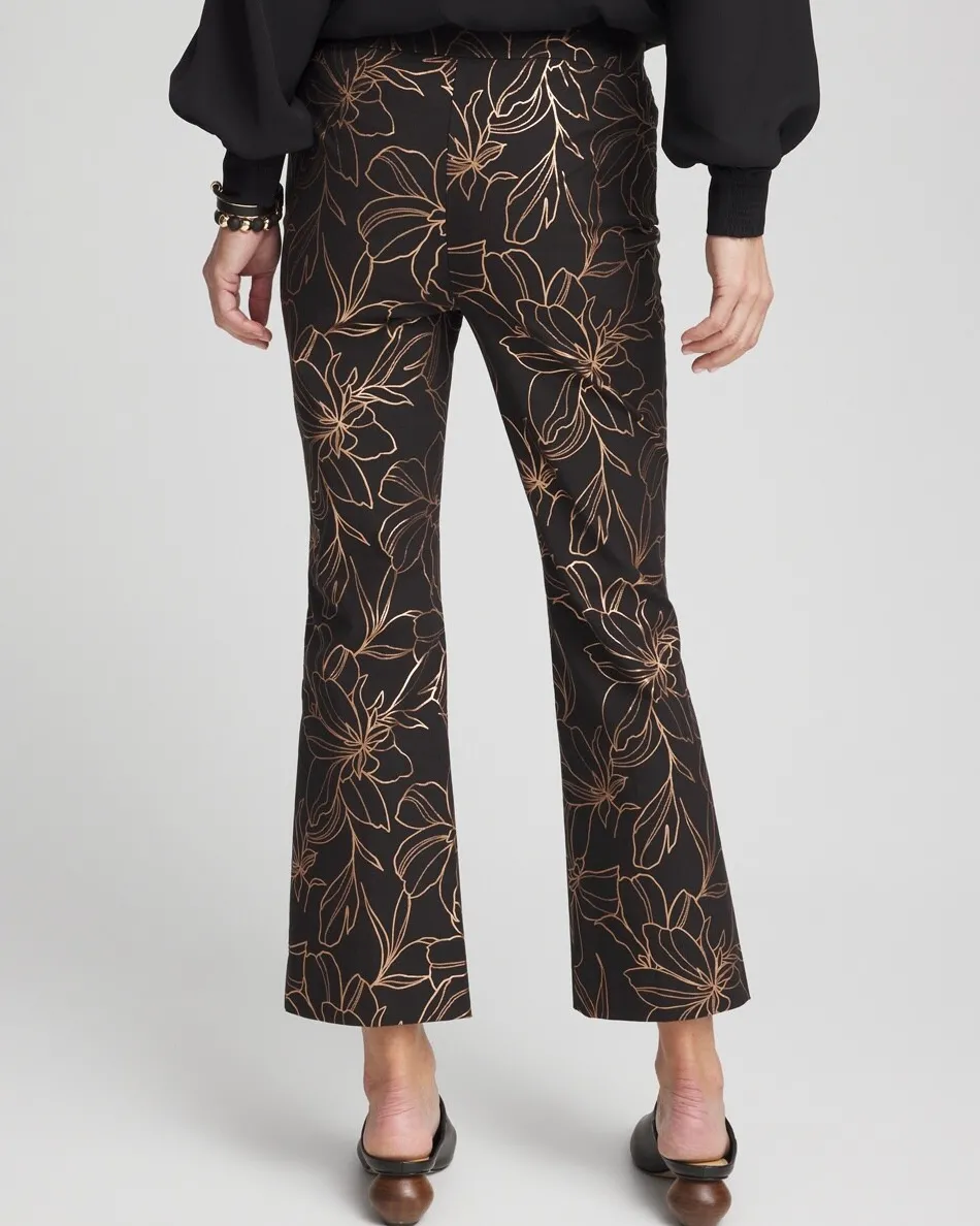 Flash Sale Juliet Fall Print Kick Flare Pants Pants
