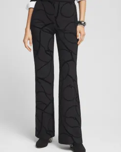 Flash Sale Juliet Flocked Trouser Pants Pants