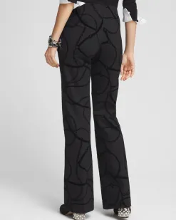 Flash Sale Juliet Flocked Trouser Pants Pants