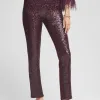 Discount Juliet Sequin Front Ankle Pants Pants | Matching Sets