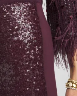 Discount Juliet Sequin Front Ankle Pants Pants | Matching Sets