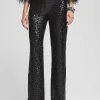 Cheap Juliet Sequin Wide Leg Pant Pants