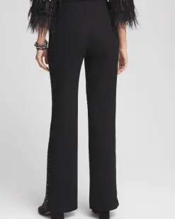 Cheap Juliet Sequin Wide Leg Pant Pants