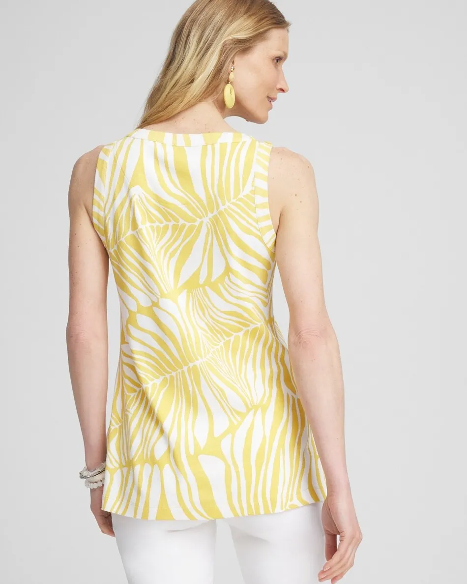 Best Sale Jungle Button Detail Tunic Tops