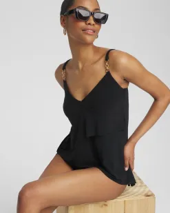 Outlet Magicsuit Chain Link Eliza Tankini Top Swim