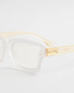 Online Matte Clear Taupe Readers Eyewear
