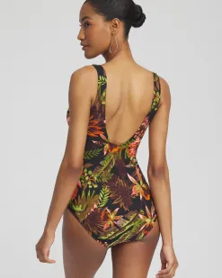 Best Sale Miraclesuit Botanico Crossover One Piece Swim