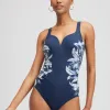 New Miraclesuit Tropica Toile Temptress One Piece Swim
