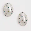 New Multicolor Tone Puff Earrings Earrings
