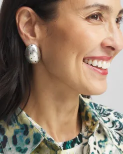 New Multicolor Tone Puff Earrings Earrings
