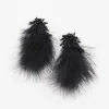 Store No Droop™ Feather Drop Earrings Earrings