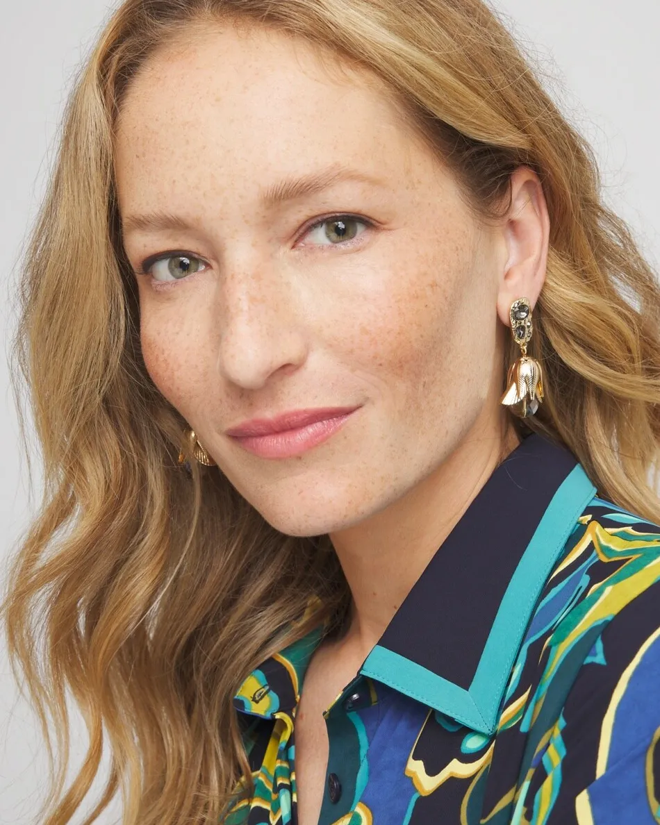Outlet No Droop™ Embellished Tulip Drop Earrings Earrings